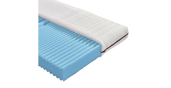 Komfortschaummatratze Flex 90x200cm H2 - Weiß, MODERN, Textil (200/90cm) - Primatex