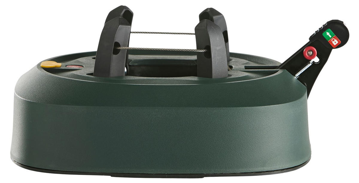 CHRISTBAUMSTÄNDER Dunkelgrün  - Dunkelgrün, Basics, Kunststoff/Metall (34cm) - X-Mas