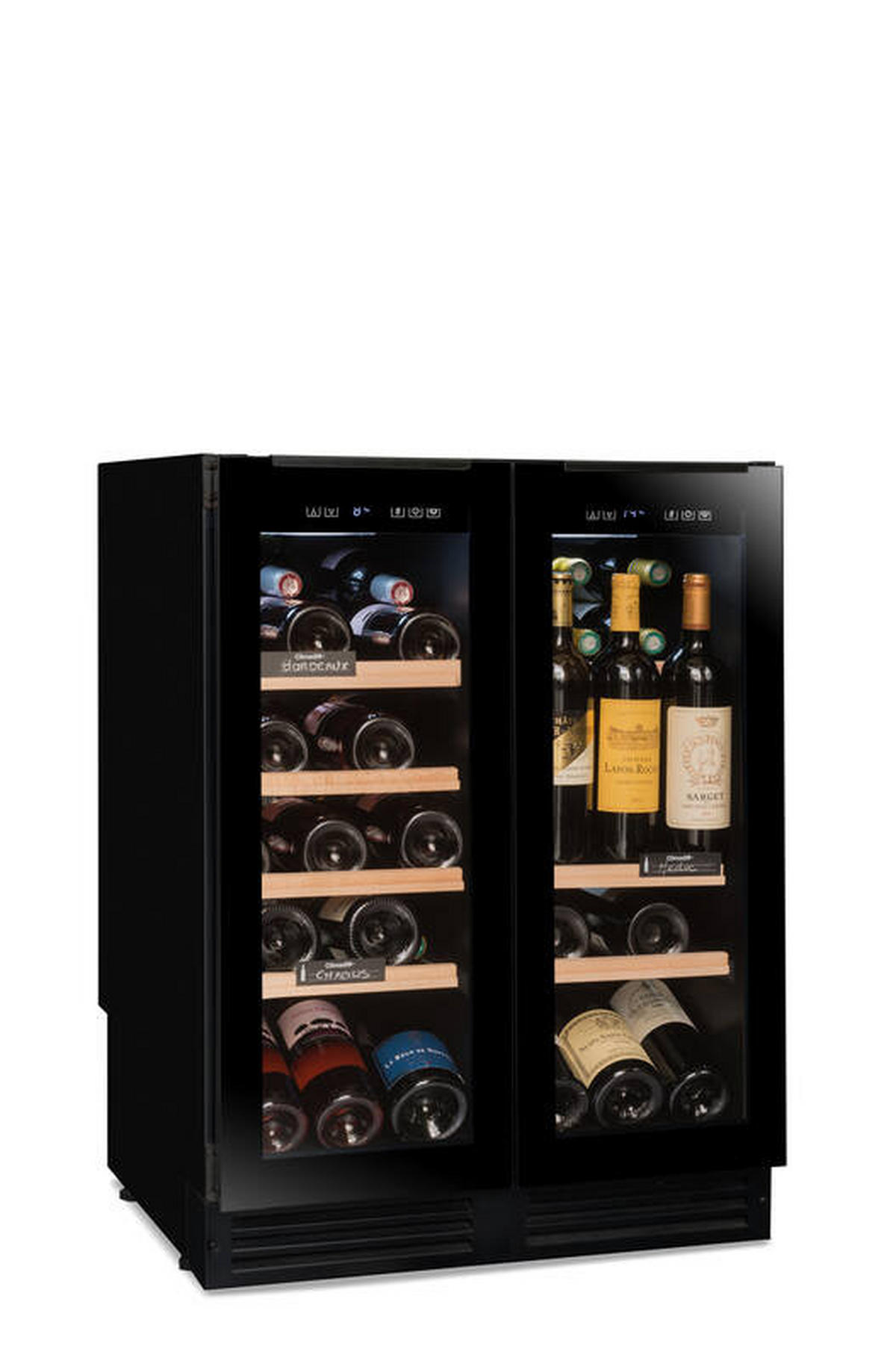 WEINKÜHLSCHRANK AVU49DPB1  - Basics, Glas/Holz (59,5/81,7/57,4cm)