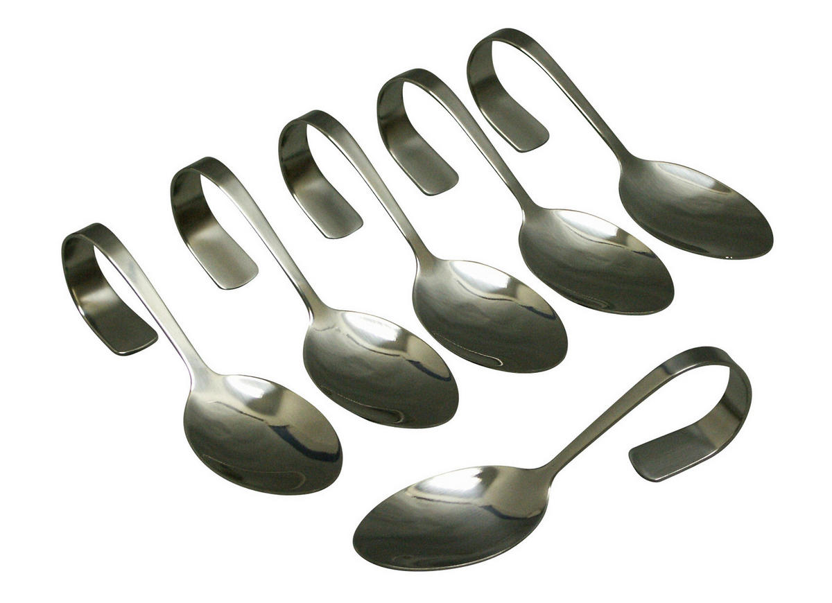 BESTECKSET Collini  6-teilig  - Silberfarben, Basics, Metall - Berndorf