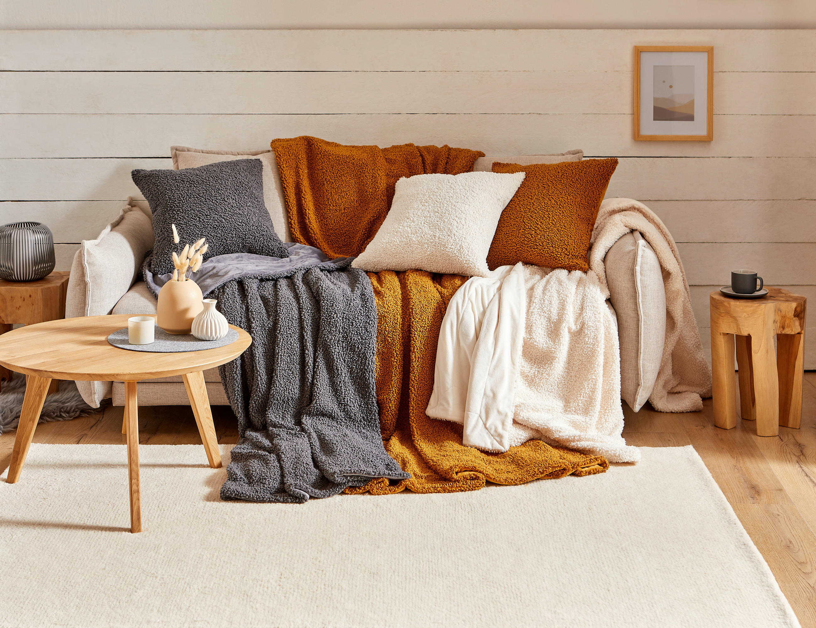 HUSĂ DE PERNĂ 48/48 cm    - antracit, Design, textil (48/48cm) - Novel