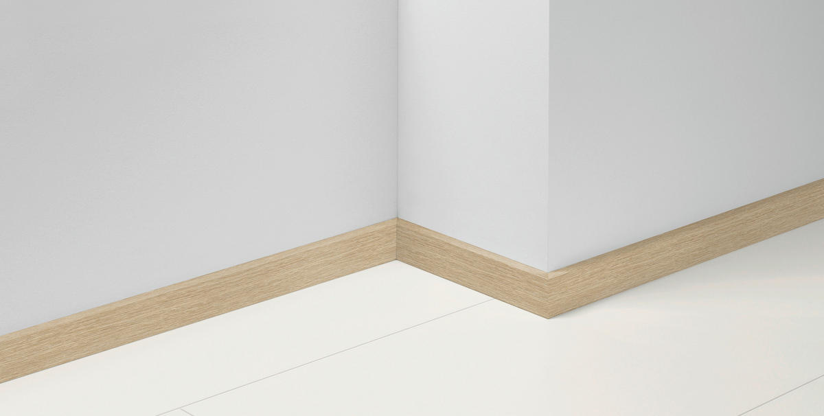 SOCKELLEISTE - Eichefarben, Basics, Holz (220/1,6/5,0cm) - Parador