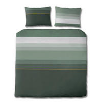 BETTWÄSCHE Satin 200/200 cm  - Dunkelgrün, Design, Textil (200/200cm) - Florella