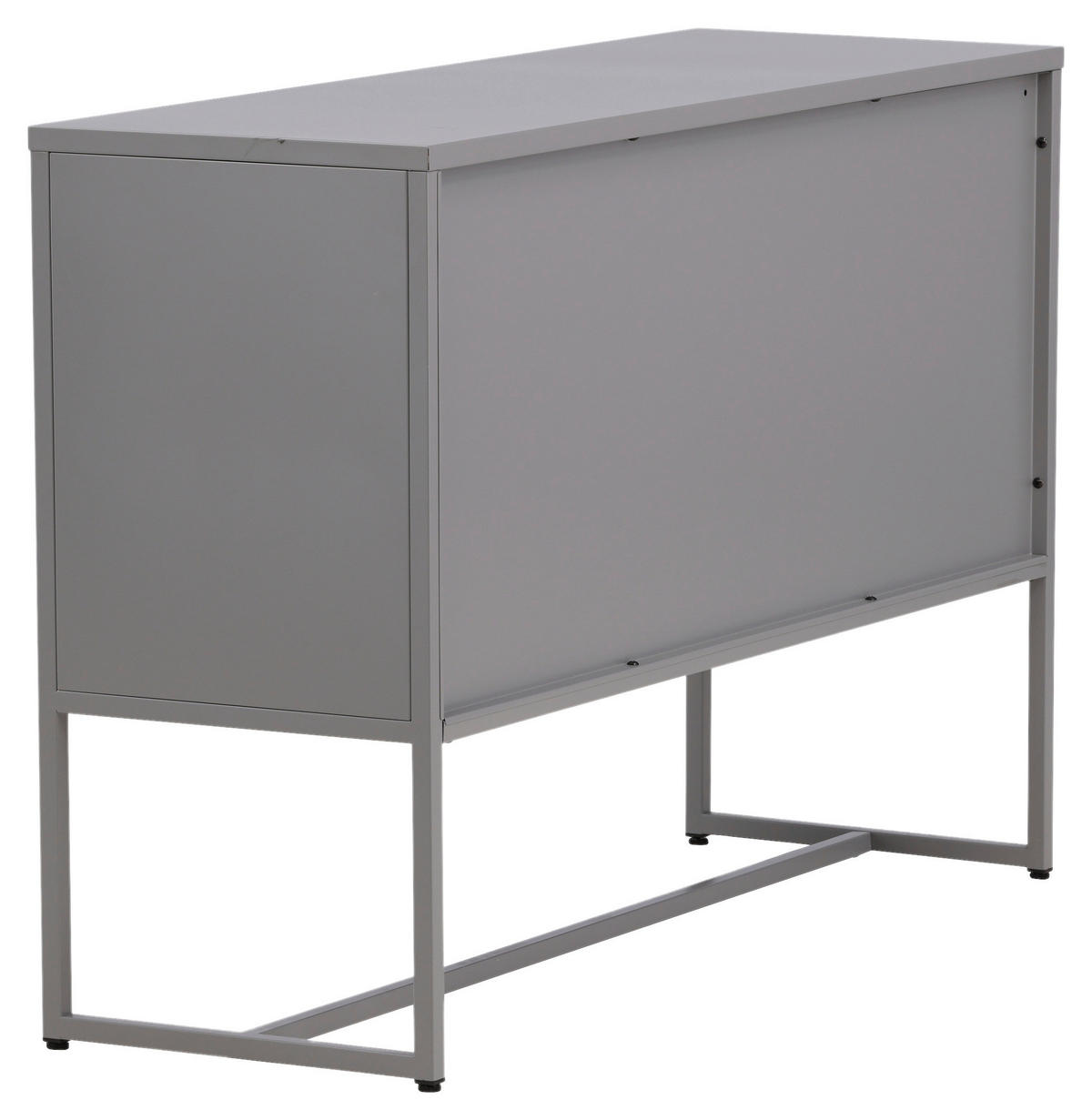 SIDEBOARD  in 120/80/40 cm  - Hellgrau, Design, Metall (120/80/40cm) - Livetastic