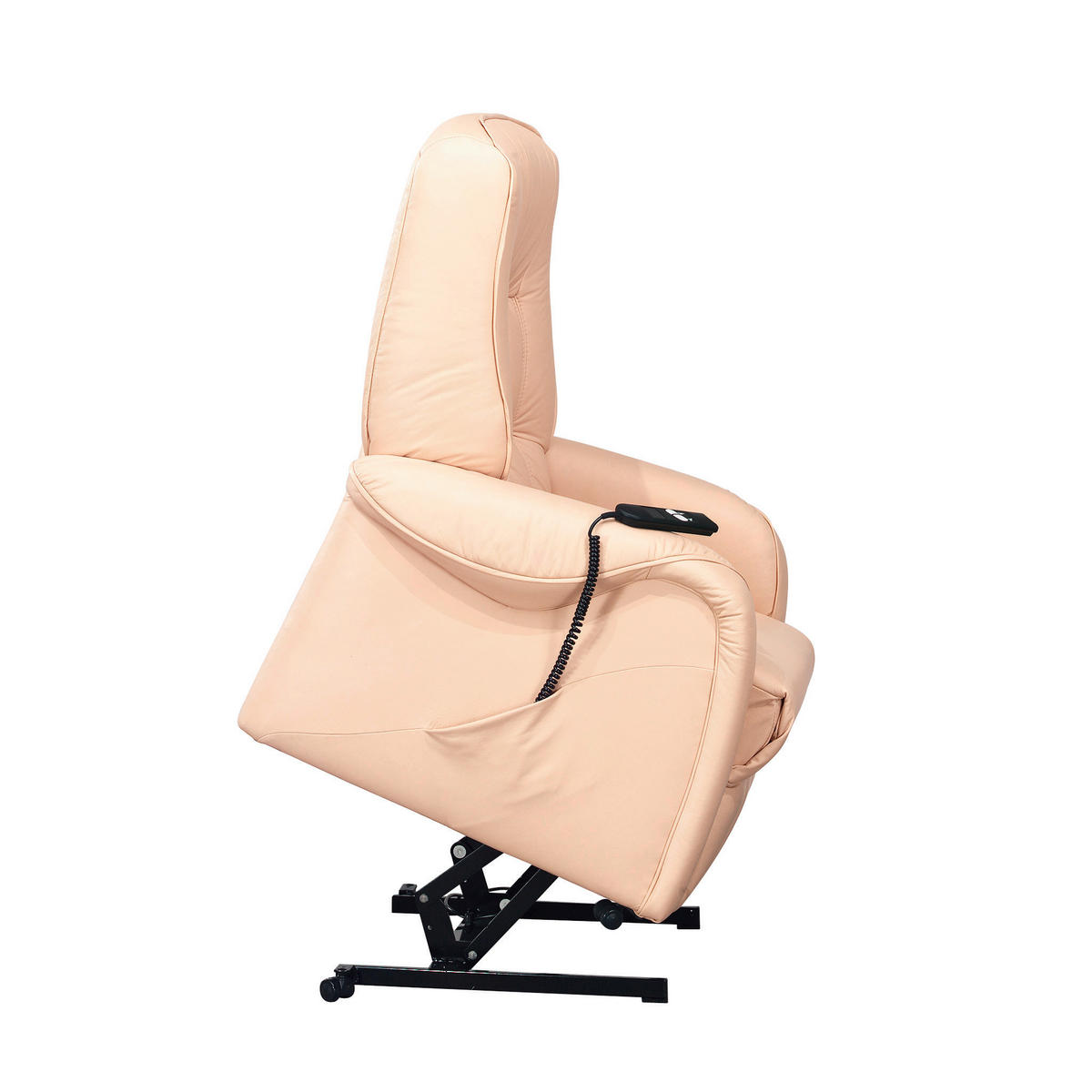 FOTELJA ZA GLEDANJE TELEVIZORA 78/107/93 cm , siva  - siva/crna, Dizajnerski, tekstil (78/107/93cm) - Himolla