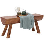 SITZBANK 100/45/30 cm  in Teakfarben  - Teakfarben, Trend, Holz (100/45/30cm) - Landscape