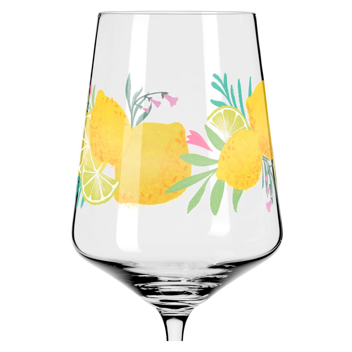 SPRITZERGLAS 544 ml 2-teilig  - Gelb/Lila, LIFESTYLE, Glas (9,3/22,5/9,3cm) - Ritzenhoff