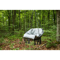 HÄNGFÅTÖLJ   80/90/60 cm  - grå, Klassisk, textil (80/90/60cm) - Gardenson