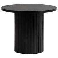 MASĂ AUXILIARĂ in lemn, material pe bază de lemn 50/50/40 cm  - negru, Design, lemn/material pe bază de lemn (50/50/40cm) - Xora