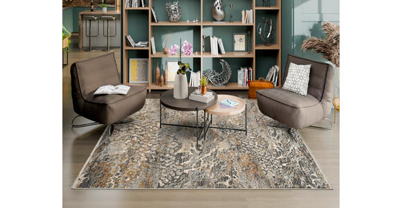 WEBTEPPICH 67/130 cm Vandoria Braun, Grau, Beige rechteckig  - Beige/Braun, Basics, Textil (67/130cm) - Dieter Knoll