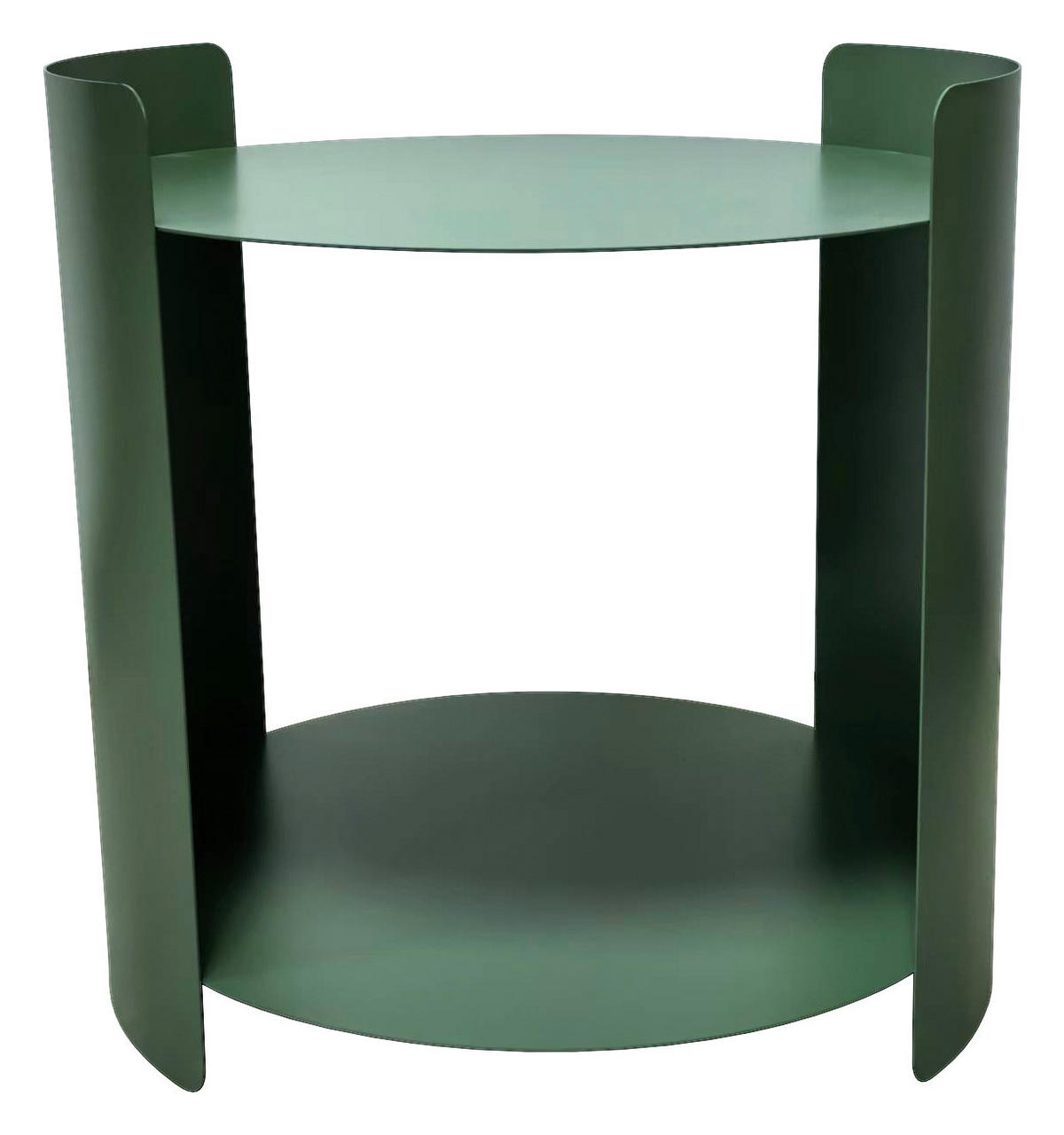 BEISTELLTISCH in Metall 40/40/40 cm  - Grün, Design, Metall (40/40/40cm) - Xora