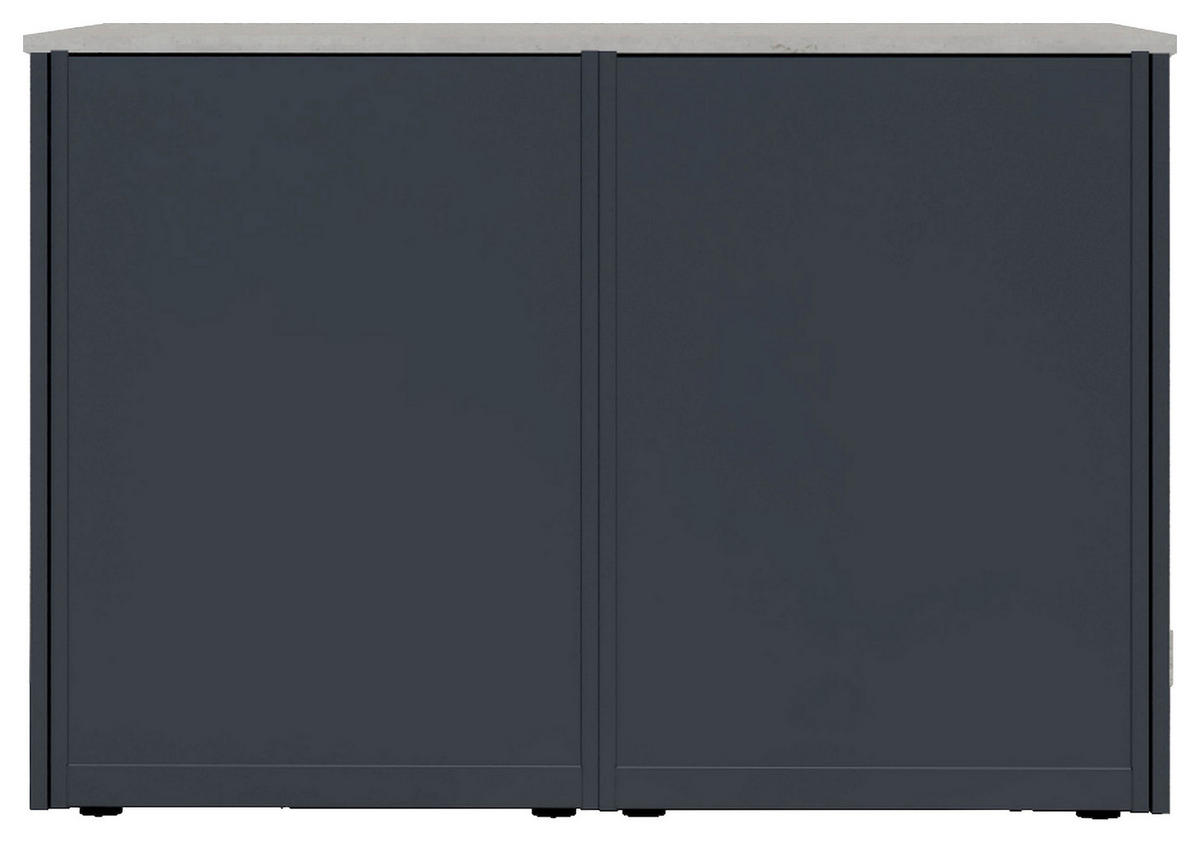 OUTDOORKÜCHE  - Sandfarben/Anthrazit, Basics, Keramik/Metall (134/92,5-98,5/63,3cm) - Dieter Knoll