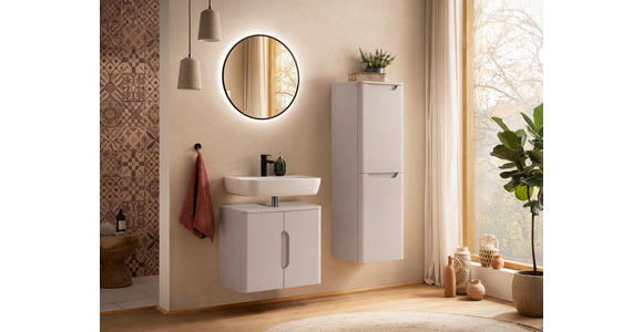 WASCHBECKENUNTERSCHRANK 61/53/35 cm  - Kaschmir, KONVENTIONELL, Holzwerkstoff (61/53/35cm) - Xora