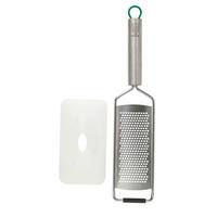 REIBE fein München  - Silberfarben/Grau, Basics, Metall (7,5/31,5cm) - Chefkoch+Fackelmann