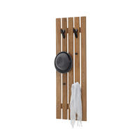 VEŠIAKOVÝ PANEL, prírodná farba, dub, 38/120/14 cm - prírodná farba, Design, drevo (38/120/14cm) - MID.YOU