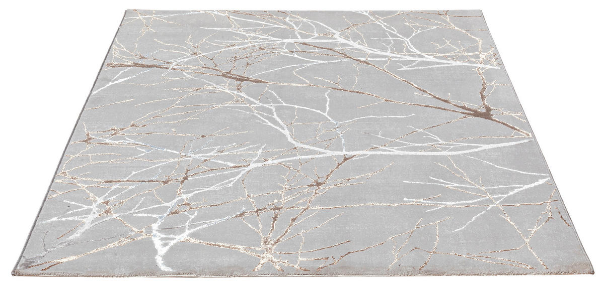 WEBTEPPICH Wohnzimmer 160/230 cm Creation Grau rechteckig  - Grau, Basics, Textil (160/230cm) - Novel