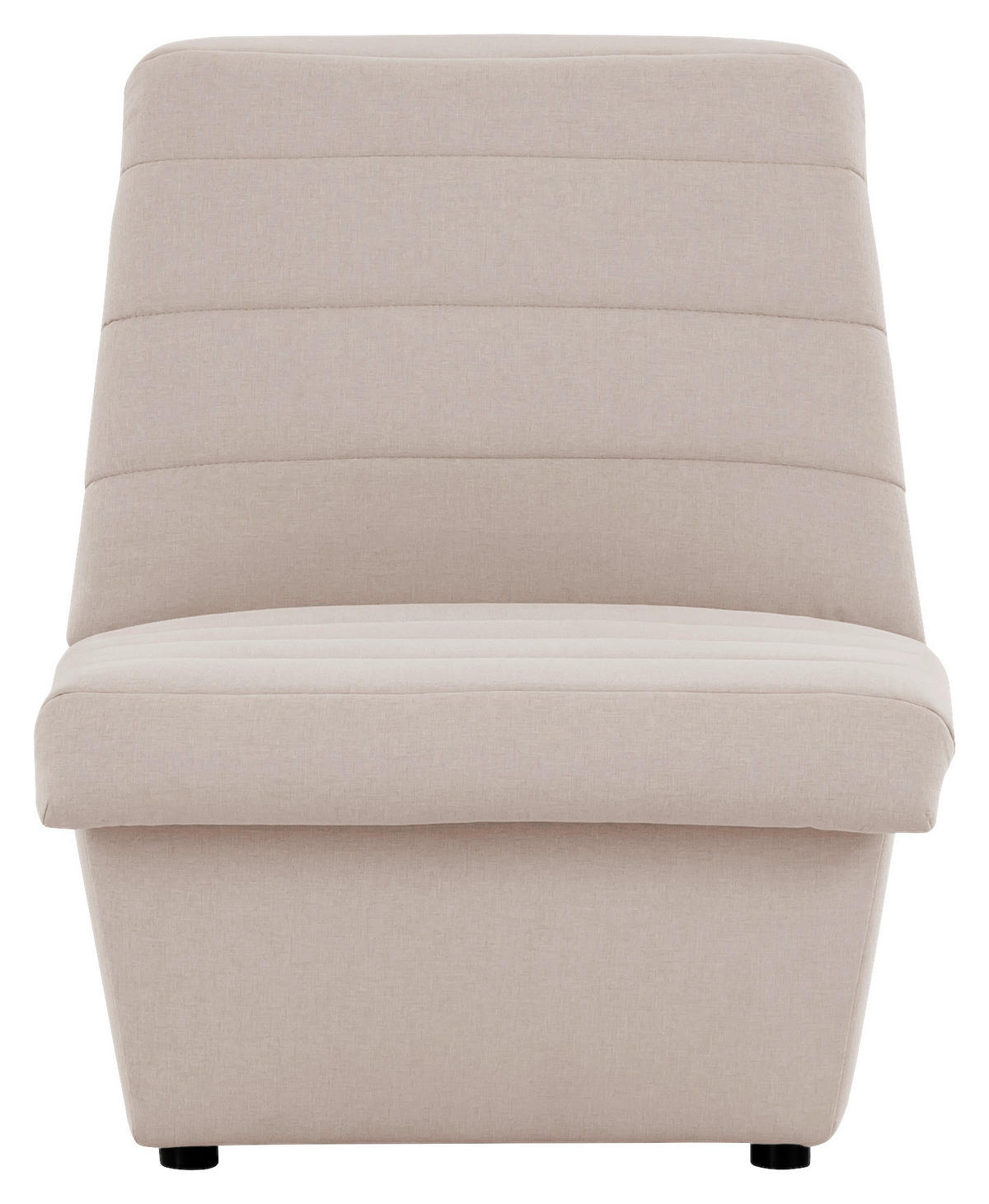 SESSEL Webstoff Ecru    - Ecru/Schwarz, Design, Kunststoff/Textil (72/92/103cm) - LOOKS by W.Joop
