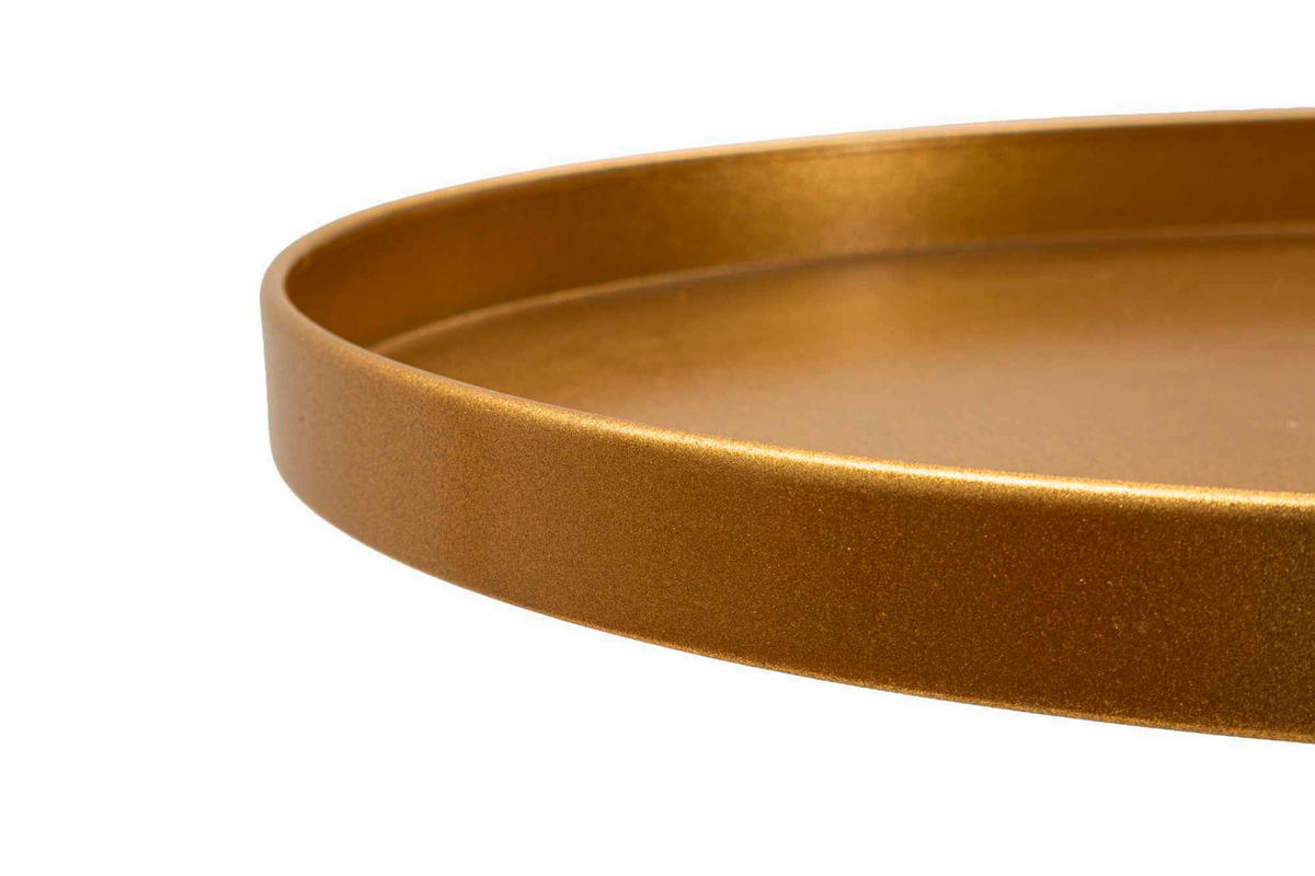 COUCHTISCH Goldfarben  - Goldfarben, Basics, Metall (51/100/51cm)