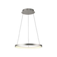 LED-PENDELLEUCHTE 57/180/200 cm   - Alufarben, Design, Kunststoff/Metall (57/180/200cm) - Paul Neuhaus
