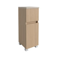 UNTERSCHRANK 30/80/35 cm   - Sandfarben/Eichefarben, KONVENTIONELL, Holzwerkstoff/Kunststoff (30/80/35cm) - Xora