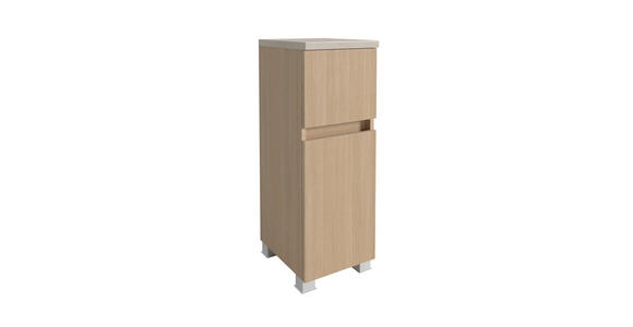 UNTERSCHRANK 30/80/35 cm - Sandfarben/Eichefarben, KONVENTIONELL, Holzwerkstoff/Kunststoff (30/80/35cm) - Xora