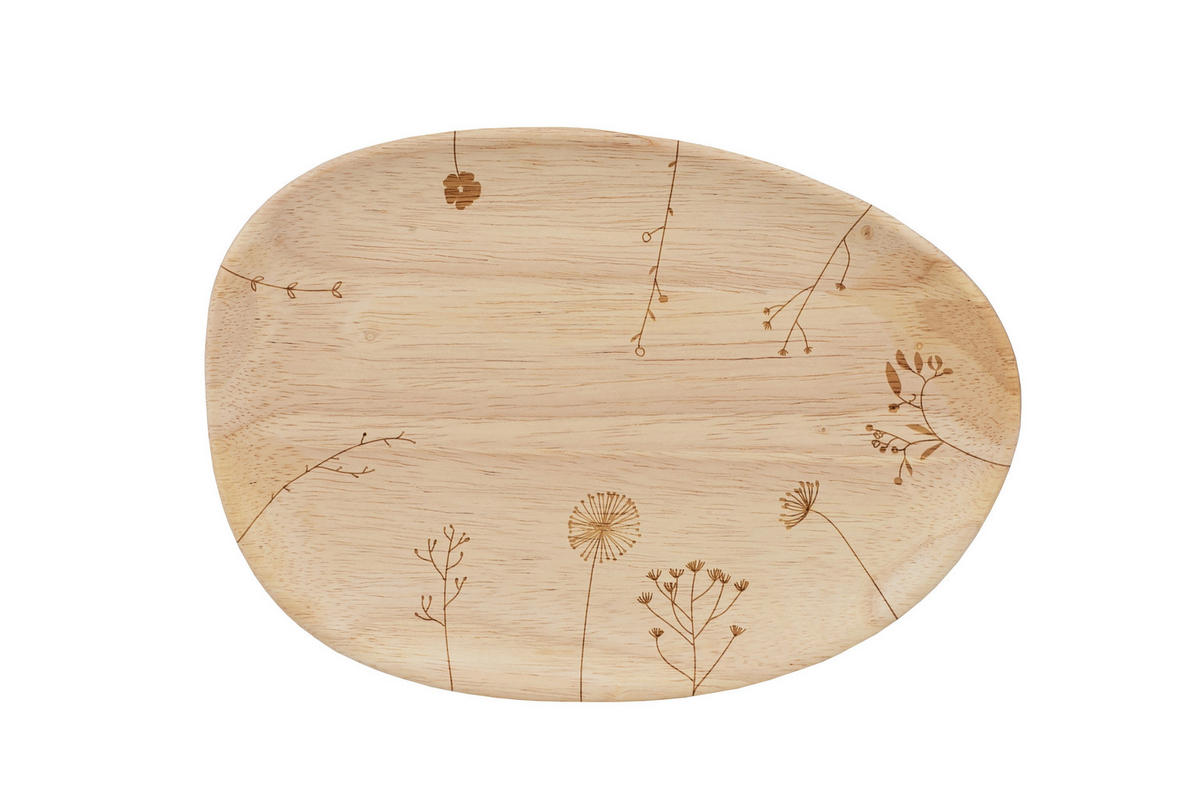 PLATEAU DE DÉCORATION   20,5/14,5/1,5 cm   - Basics, Holz (20,5/14,5/1,5cm) - Räder