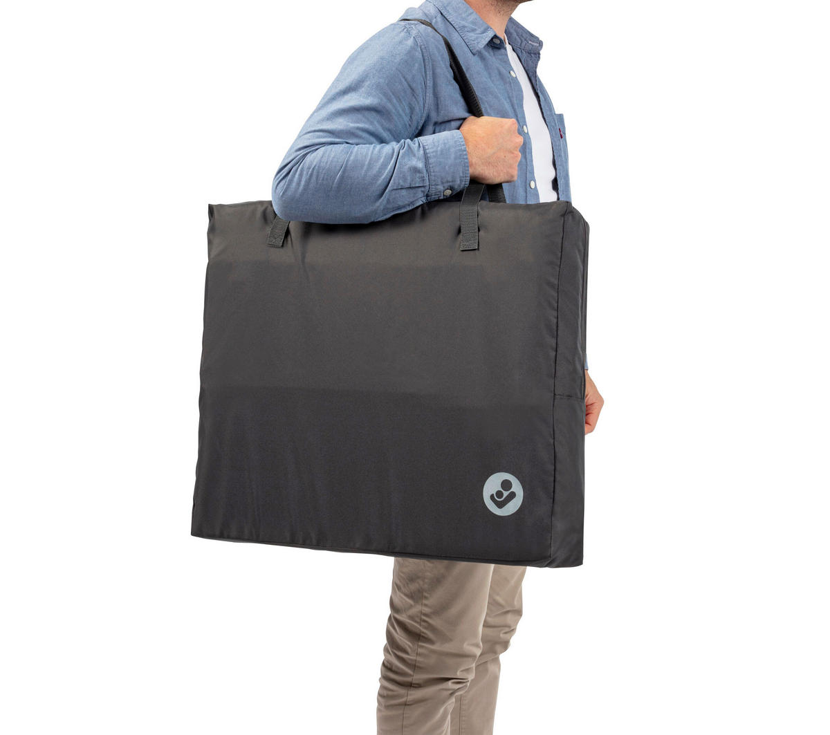 REISEBETT Calao Light Dunkelgrau  - Dunkelgrau, Basics, Karton/Papier (111/60/87cm) - Maxi-Cosi