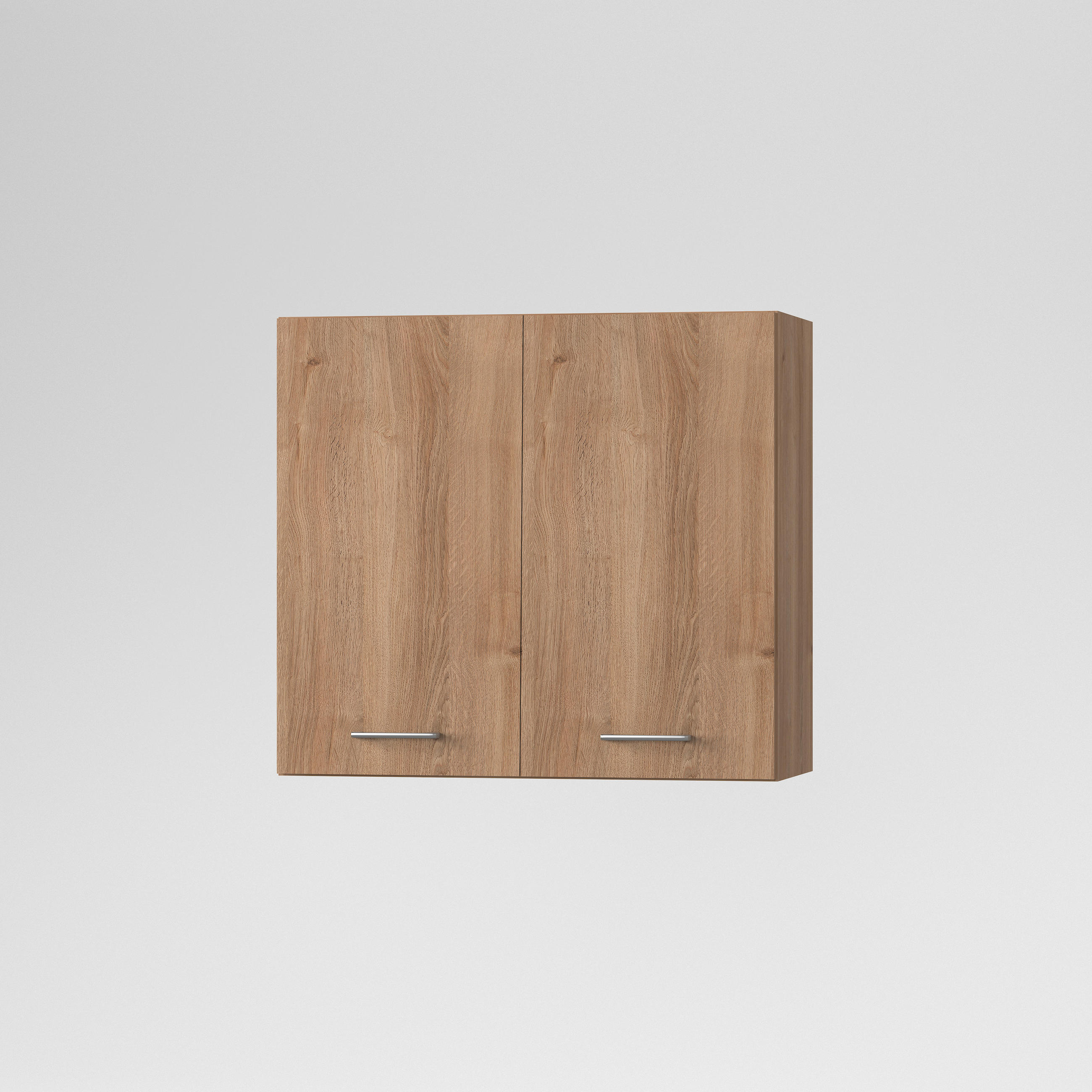 KONYHAI FALISZEKRÉNY - tölgyfa, Basics, fa/fém (80/72/33cm) - Carryhome