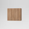KONYHAI FALISZEKRÉNY - tölgyfa, Basics, fa/fém (80/72/33cm) - Carryhome