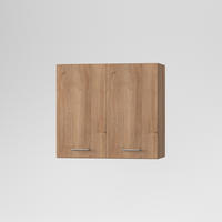 KONYHAI FALISZEKRÉNY - tölgyfa, Basics, fa/fém (80/72/33cm) - Carryhome