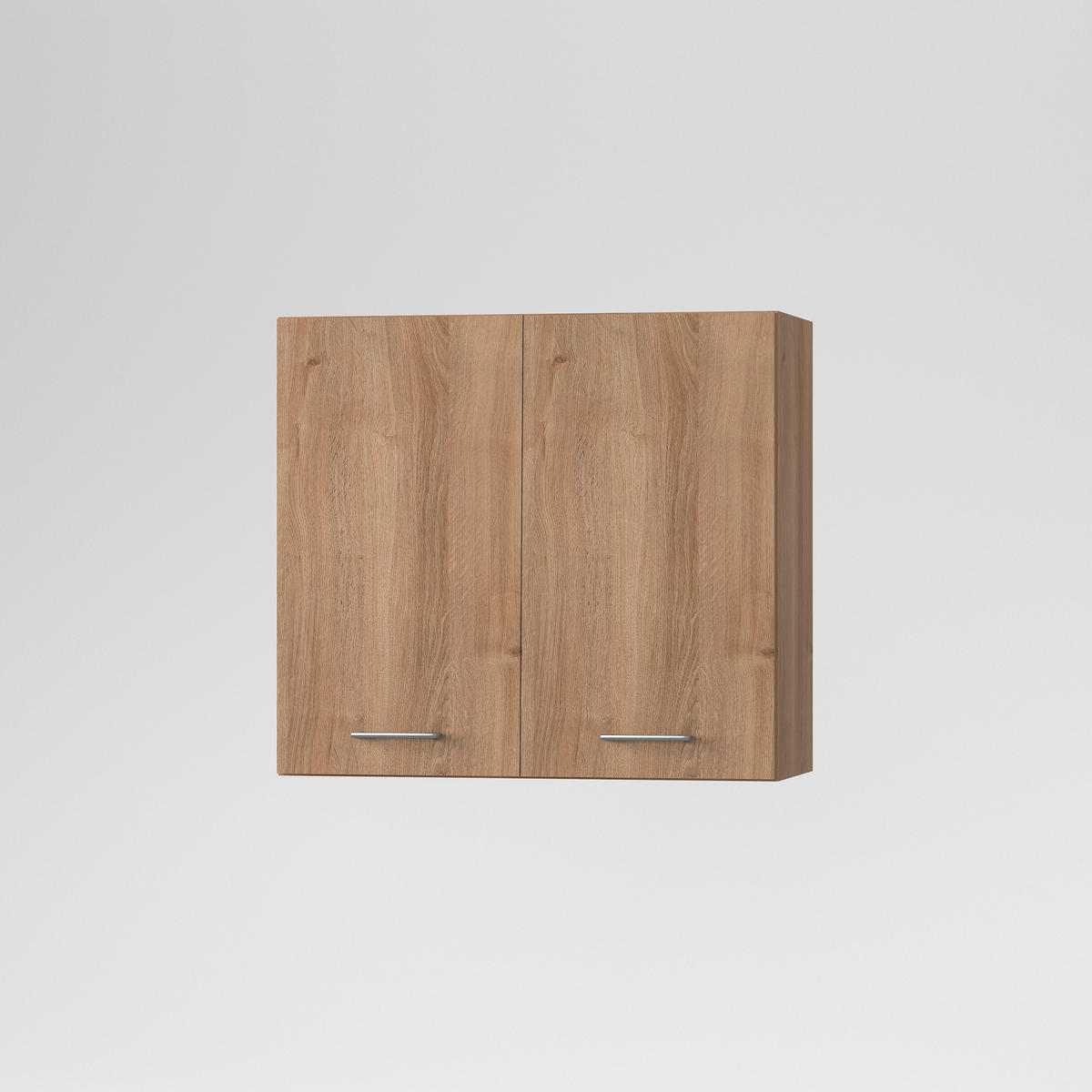KONYHAI FALISZEKRÉNY - tölgyfa, Basics, fa/fém (80/72/33cm) - Carryhome