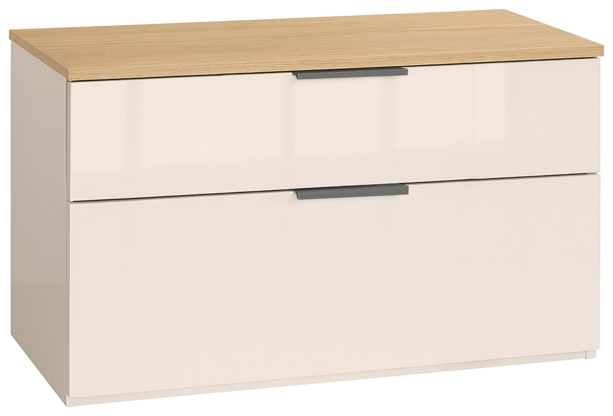 KLUPA ZA PREDSOBLJE  boje hrasta, kašmir  drvni materijal  - kašmir/boje hrasta, Design, drvni materijal/metal (83,1/53,7/35,3cm) - Carryhome