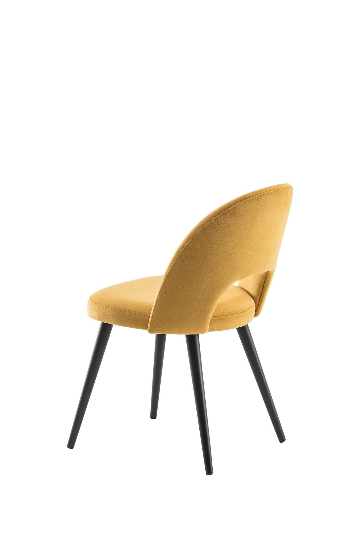 STOLICA  žuta       - žuta/crna, Moderno, drvo (49/83/60cm)
