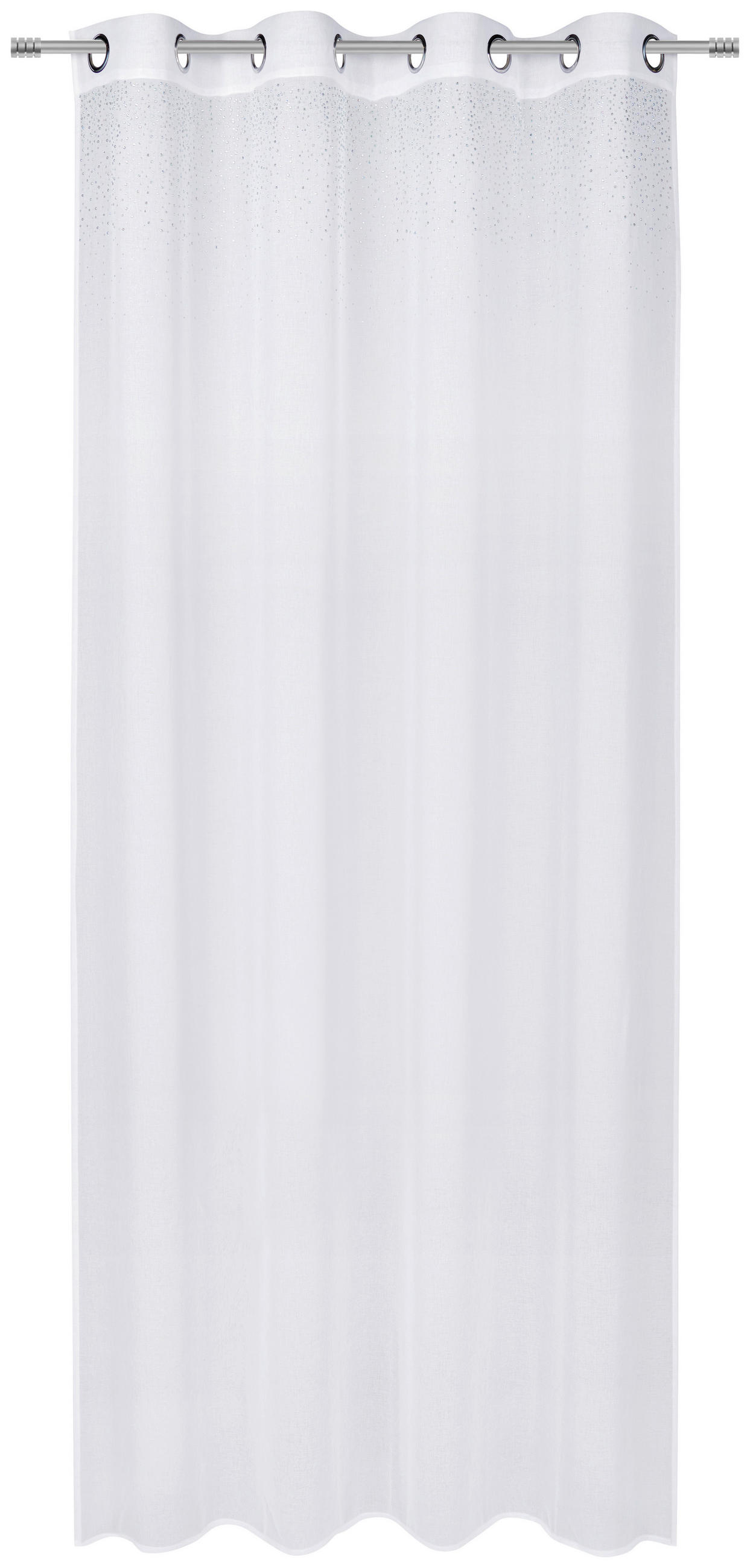E-shop Esposa ZÁVES S OČKAMI, priehľadné, 140/245 cm