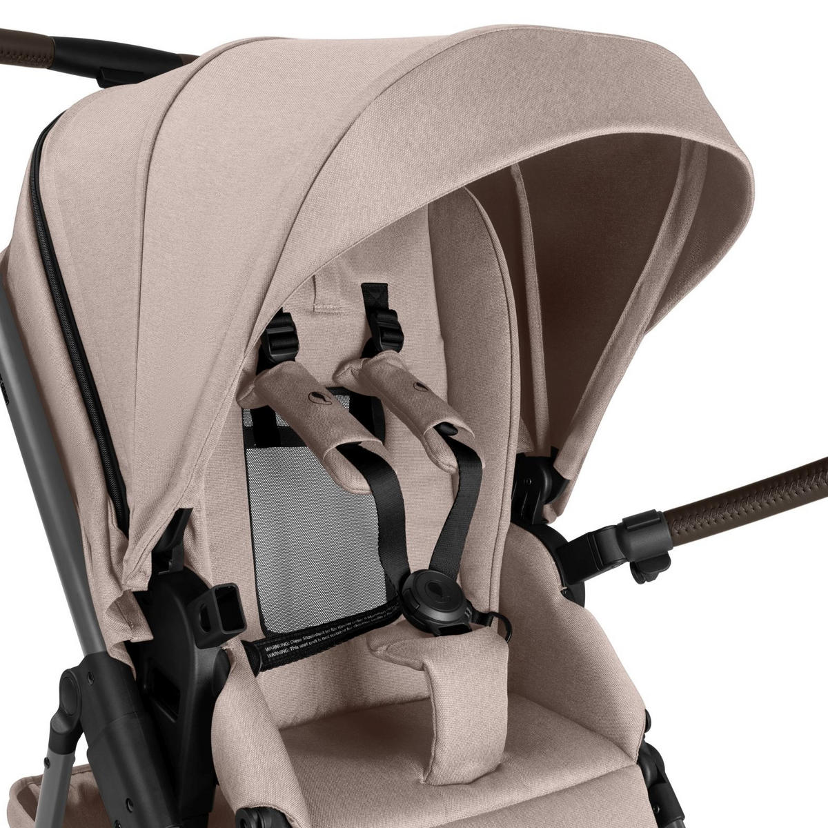 KINDERWAGEN Salsa 5 Air  - Beige, Basics, Textil/Metall (63/118/95.5cm) - ABC Design