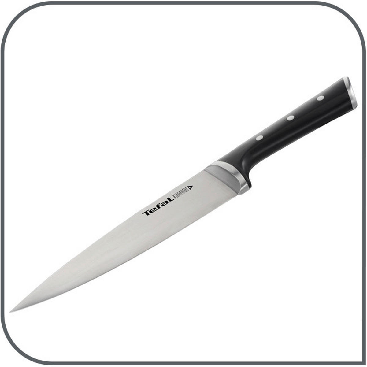 MESSER - Edelstahlfarben, Basics, Kunststoff/Metall (39/8,2/3,1cm) - Tefal