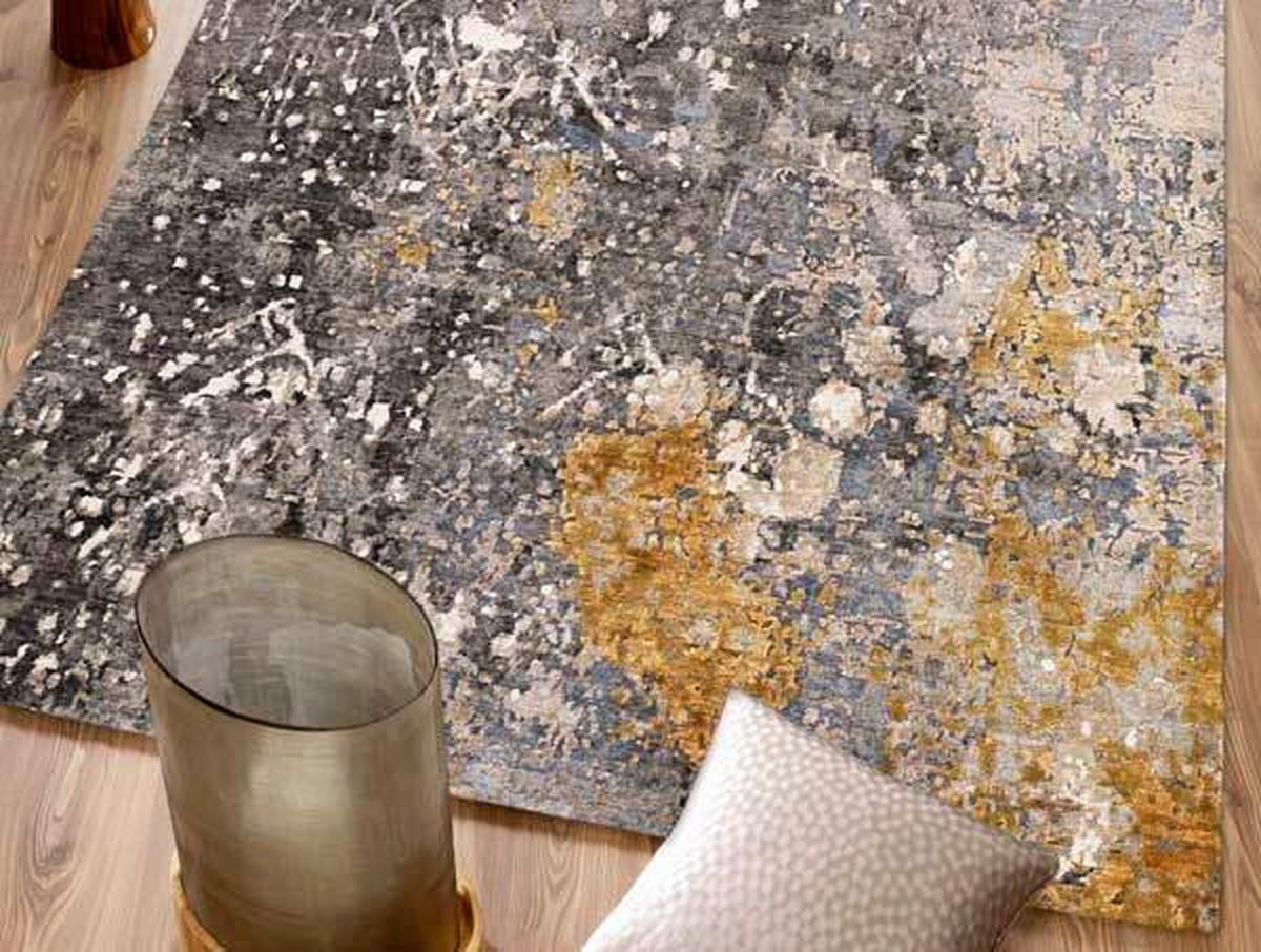 ORIENTTEPPICH 200/250 cm Cosmic Illuminated Grau, Multicolor  - Multicolor/Grau, Design, Textil (200/250cm) - Cazaris