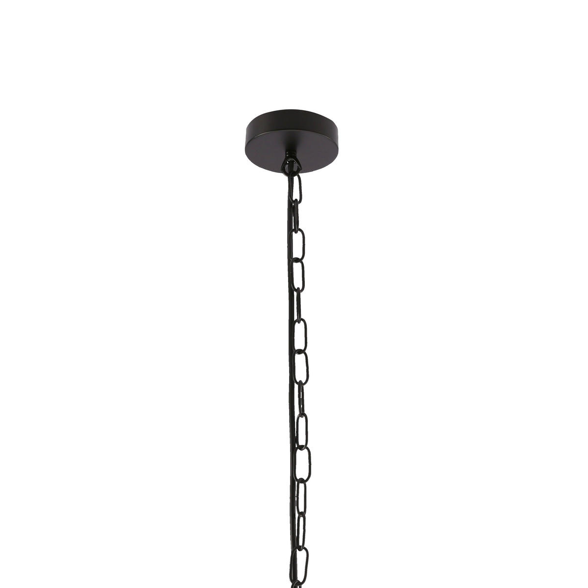 PENDELLEUCHTE 36/36/135 cm  - Eichefarben/Schwarz, KONVENTIONELL, Metall (36/36/135cm)