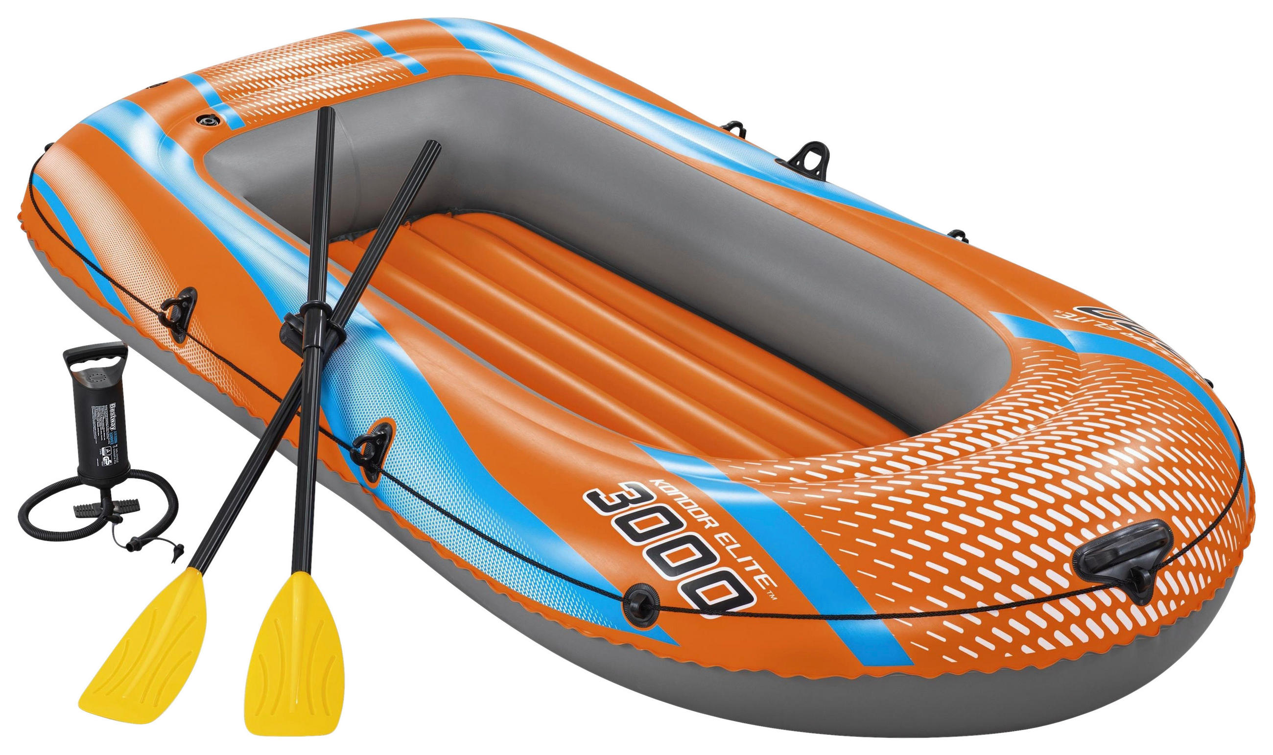 KAJAK 61145 KONDOR ELITE 3000  - Orange, Konventionell, Kunststoff (246/122/38cm) - Bestway