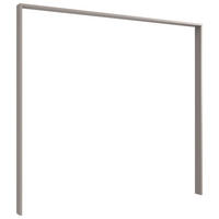 RAM FÖR GARDEROB 273/213/12 cm   - sahara/grafitfärgad, Design, trämaterial (273/213/12cm) - Carryhome