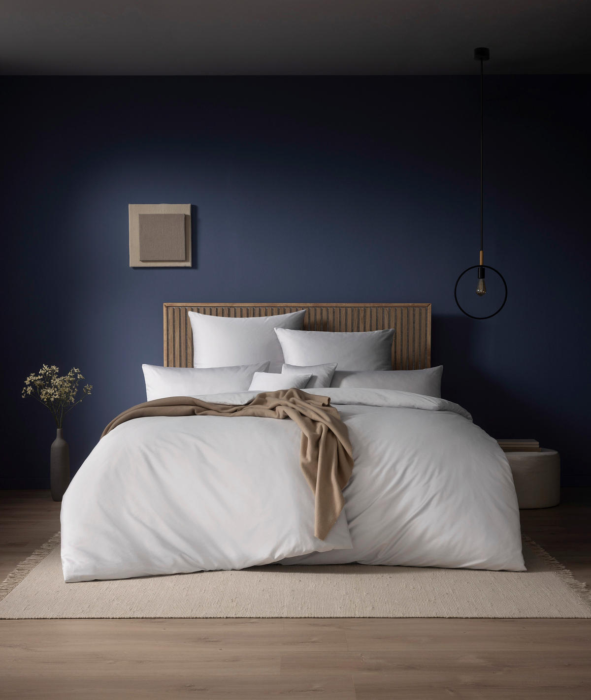 BETTWÄSCHE Atelier Makosatin 200/220 cm  - Weiß, Design, Textil (200/220cm) - Estella