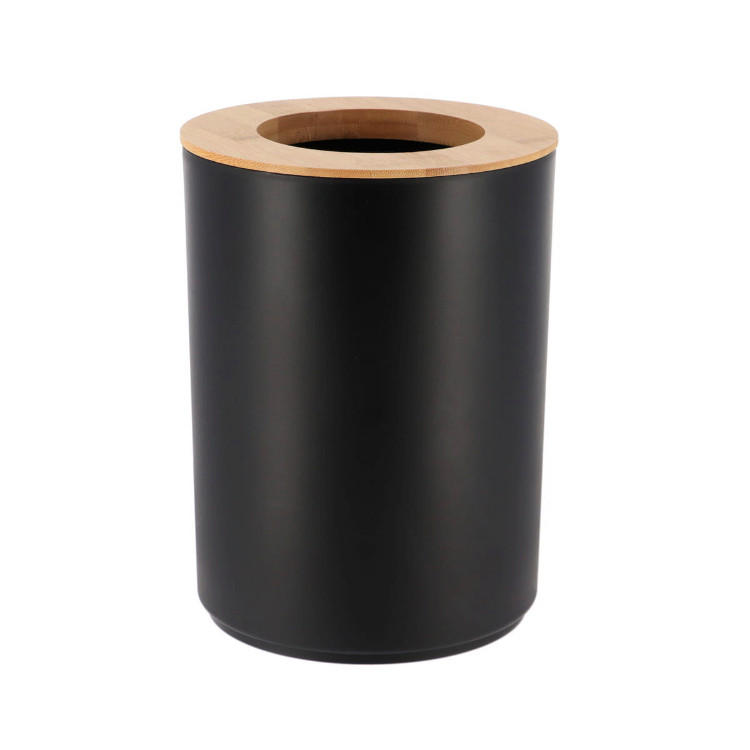 KOŠ KOZMETIČKI   TENDANCE  - crna, Basics, drvo/plastika (5cm) - Homeware