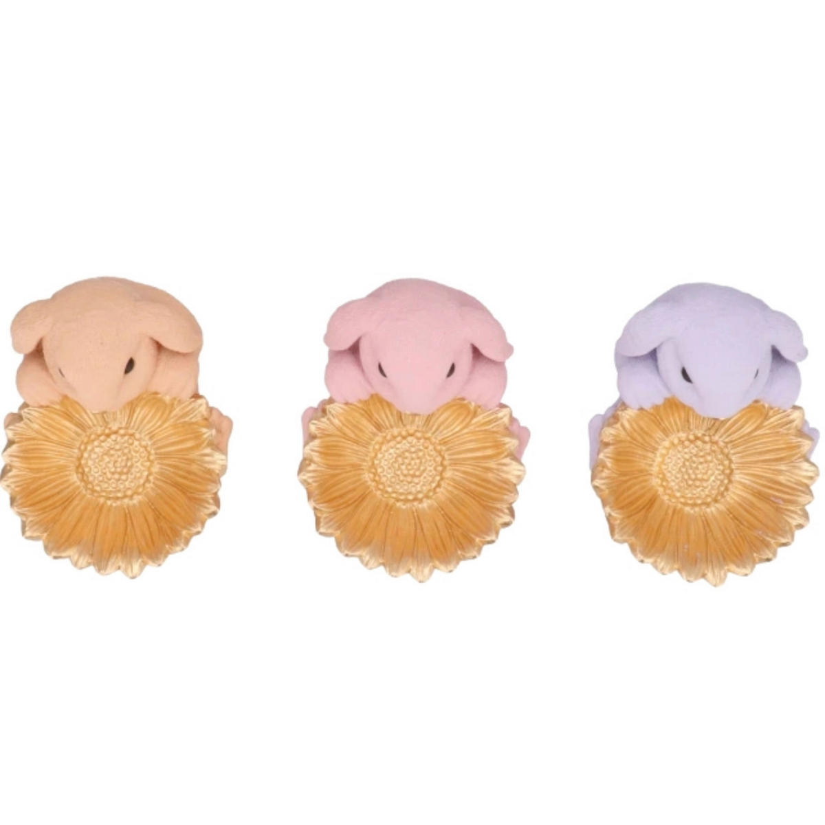 UKRASNI ZEC - koral/pink, Osnovno, kamen (15/15/20cm)