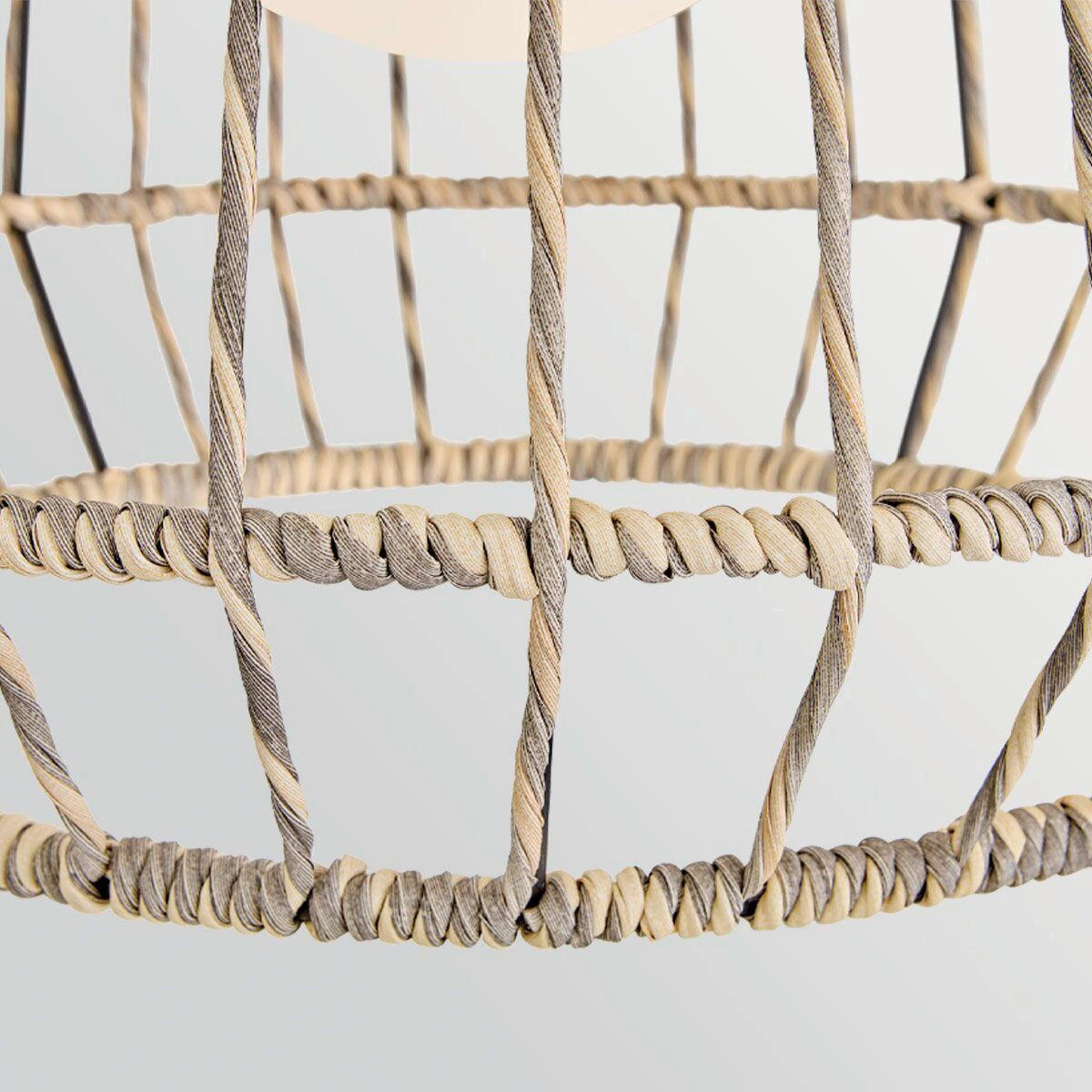 HÄNGELEUCHTE Hinkley 57,5/61 cm  - Schwarz, Design, Holz/Metall (57,5/61cm) - Elstead Lighting
