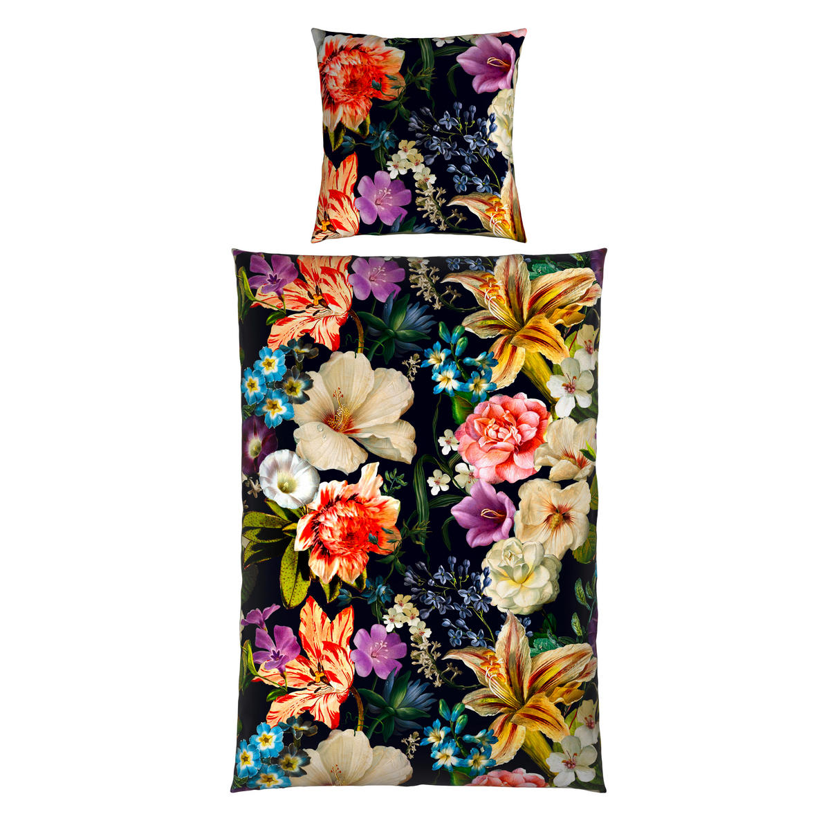 WENDEBETTWÄSCHE Satin 135/200 cm  - Multicolor, Textil (135/200cm) - Novel