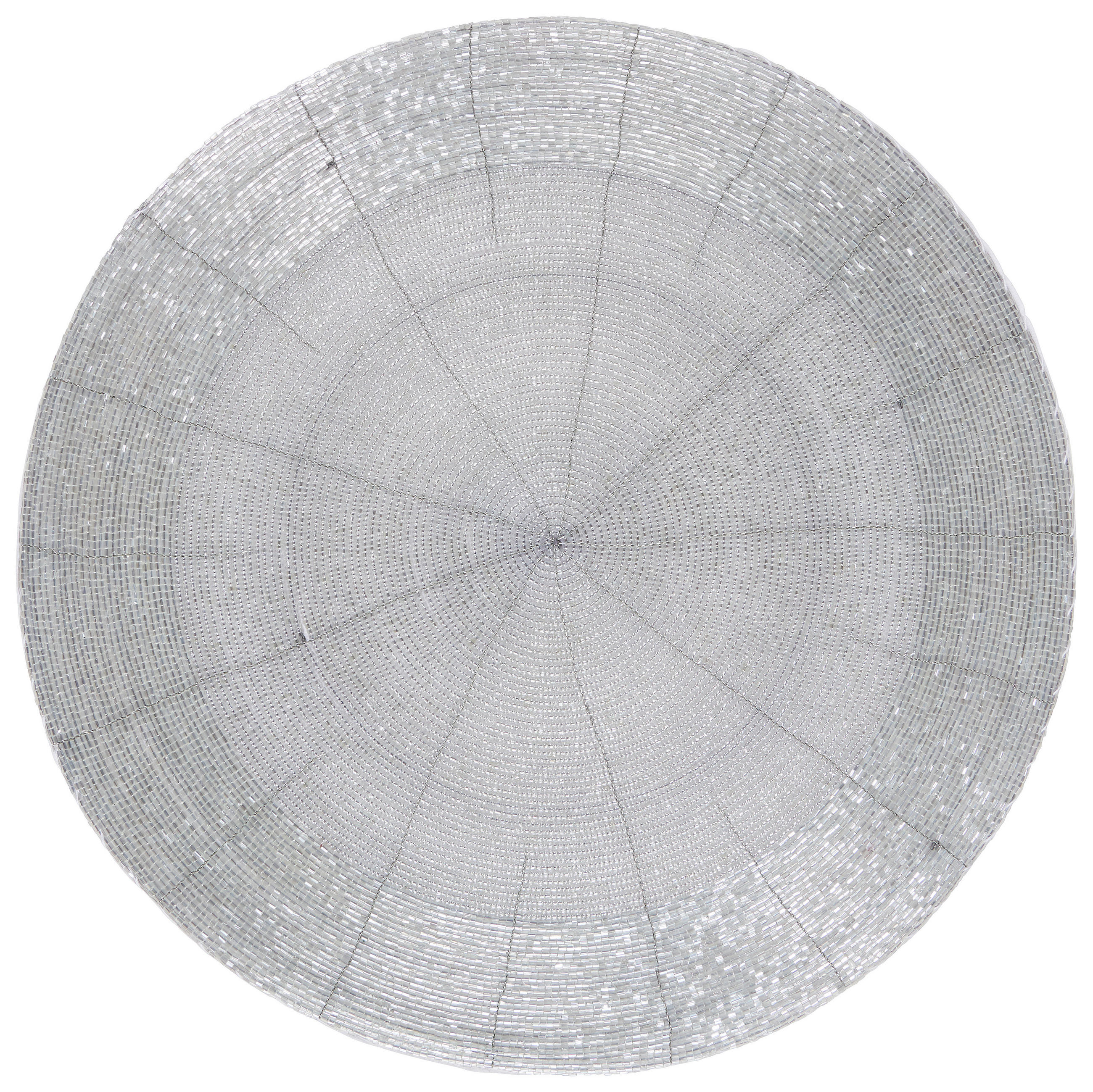 BORDSTABLETT glas silver 35 cm  - silver, Design, glas (35cm) - Ambia Home