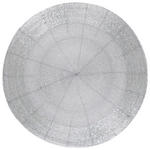 TISCHSET Glas Silberfarben 35 cm  - Silberfarben, Design, Glas (35cm) - Ambia Home