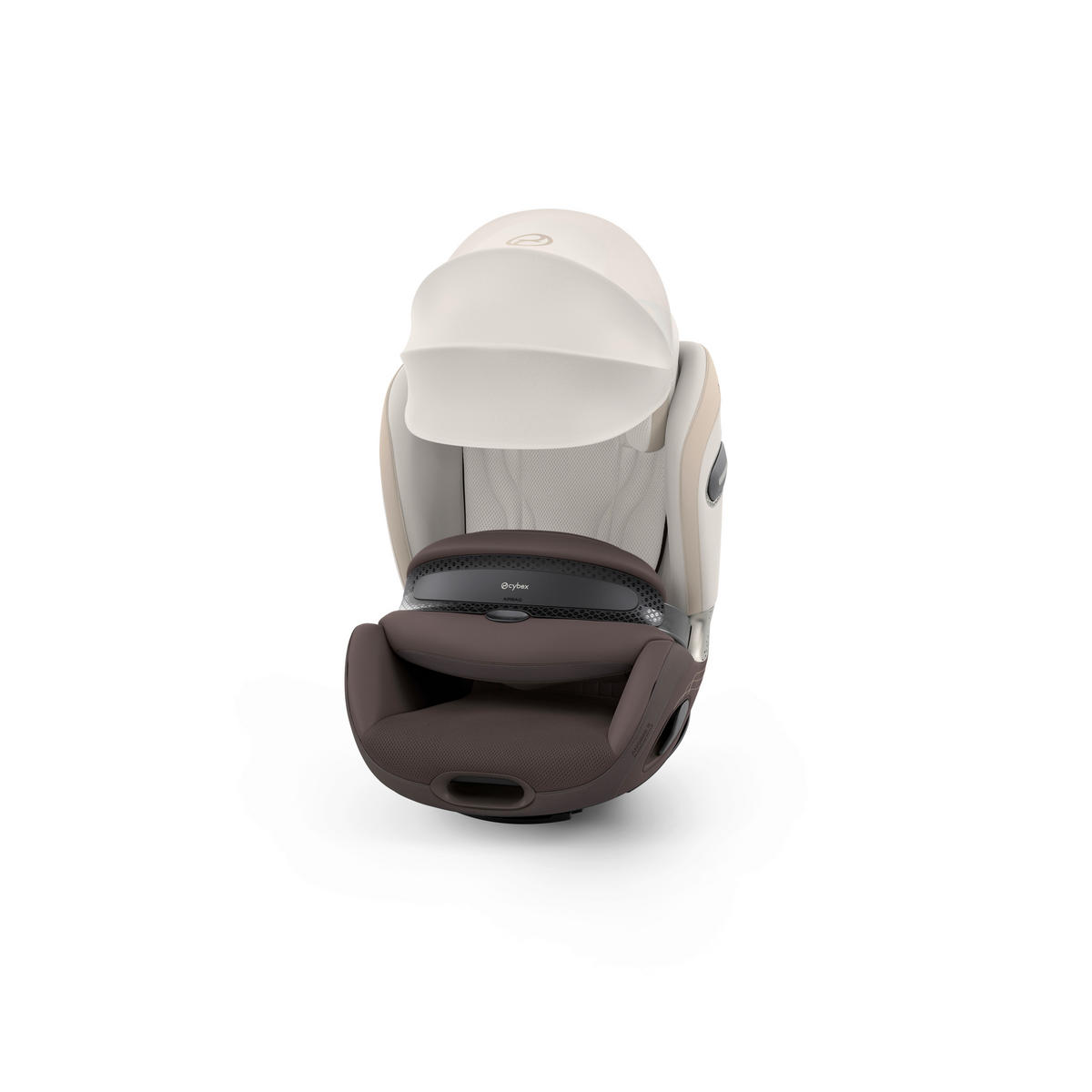 KINDERAUTOSITZ Anoris S Style Amber Brown  - Hellbraun, Basics, Kunststoff/Textil (49/45/58cm) - cybex PLATINUM