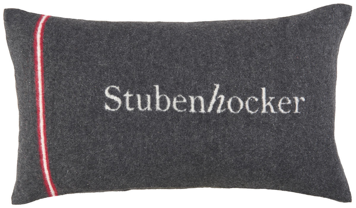 ZIERKISSEN  30/50 cm   - Anthrazit, Trend, Textil (30/50cm) - David Fussenegger