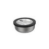 FRISCHHALTEDOSE PROVIDO 0,5 L  - Edelstahlfarben/Transparent, Basics, Kunststoff/Metall (15,1/5,9cm) - Gefu